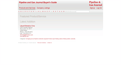 Desktop Screenshot of buyersguide.pipelineandgasjournal.com